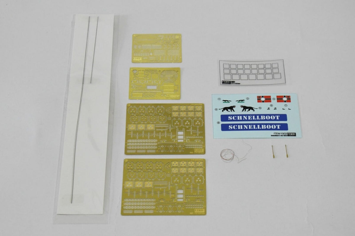 Fore Hobby 1002 Schnellboot S-38/1940 1/72 – immagine 3