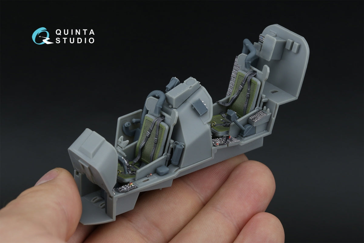Intérieur imprimé en 3D et coloré sur papier décalcomanie (Trumpeter) de Quinta Studio QD+35153 (avec pièces en résine imprimées en 3D) 1/35 – image 4