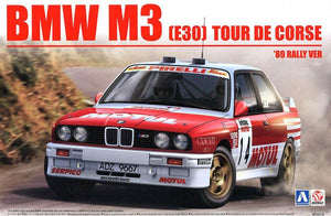Aoshima 05061 BMW M3 E30 1989 Version Rallye Tour de Corse (1/24)