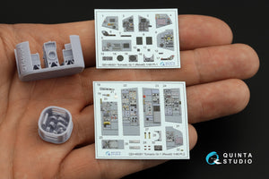 Quinta Studio QDS+48261 Tornado GR.1 Intérieur coloré imprimé en 3D sur papier décalcomanie (Revell) (petite version) (avec pièces en résine imprimées en 3D) 1/48 – image 3