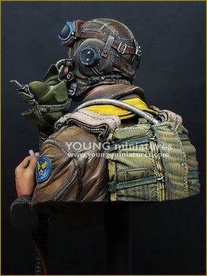 Young Miniatures YM1856 Pilote de chasse USAAF 1944 1/10 – immagine 5