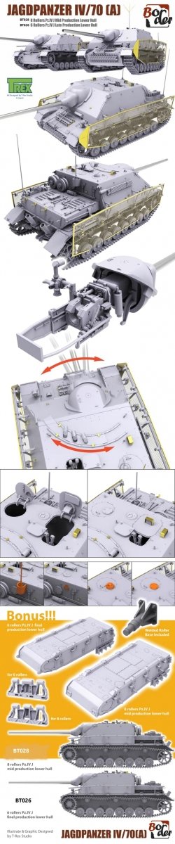 Maquette Border BT-028 Jagdpanzer IV L/70(A) MID 1/35 – Bild 4