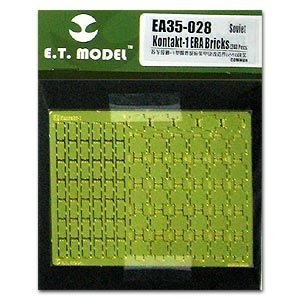 ET modèle EA35-028 briques soviétiques Kontakt-1 ERA (240 pièces) 1/35