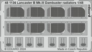 Eduard BIG49413 Lancaster B Mk. III Dambuster PARTIE II HONG KONG MODELS 1/48 – immagine 3