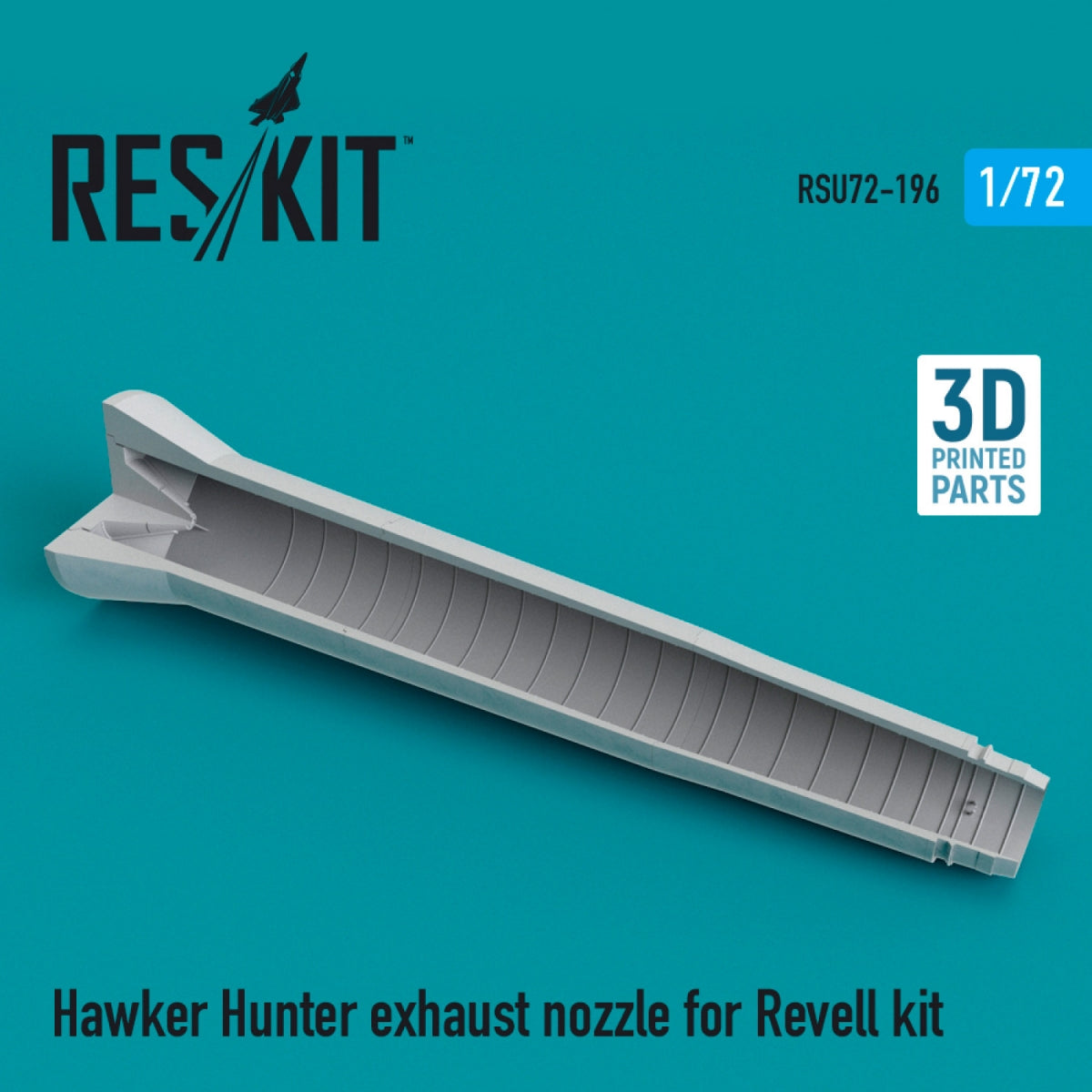 RESKIT RSU72-0196 BUSE D'ÉCHAPPEMENT HAWKER HUNTER POUR MAQUETTE REVELL 1/72