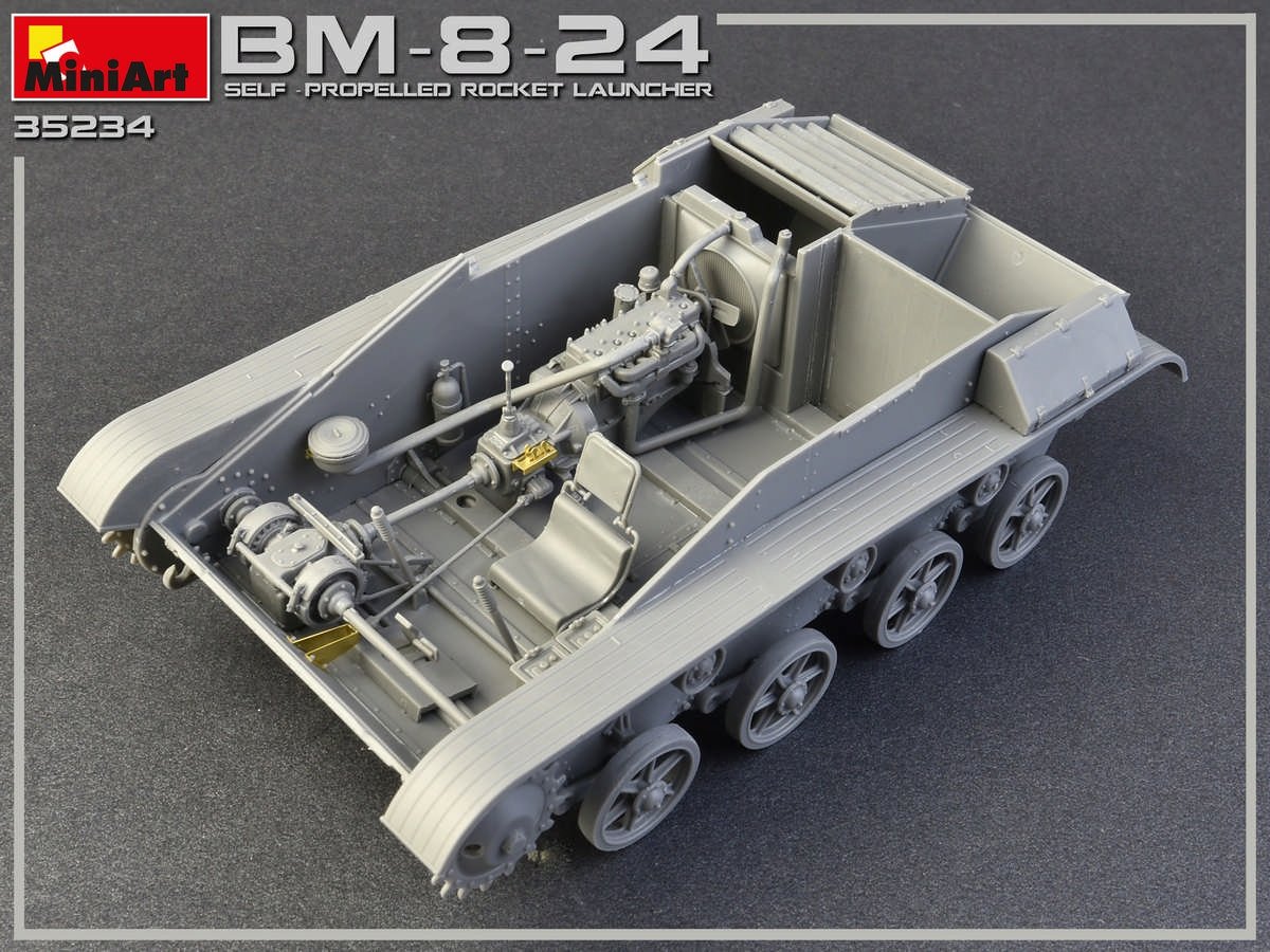 MiniArt 35234 BM-8-24 LANCE-ROQUETTES AUTOPROPULSÉ 1/35 – Bild 5