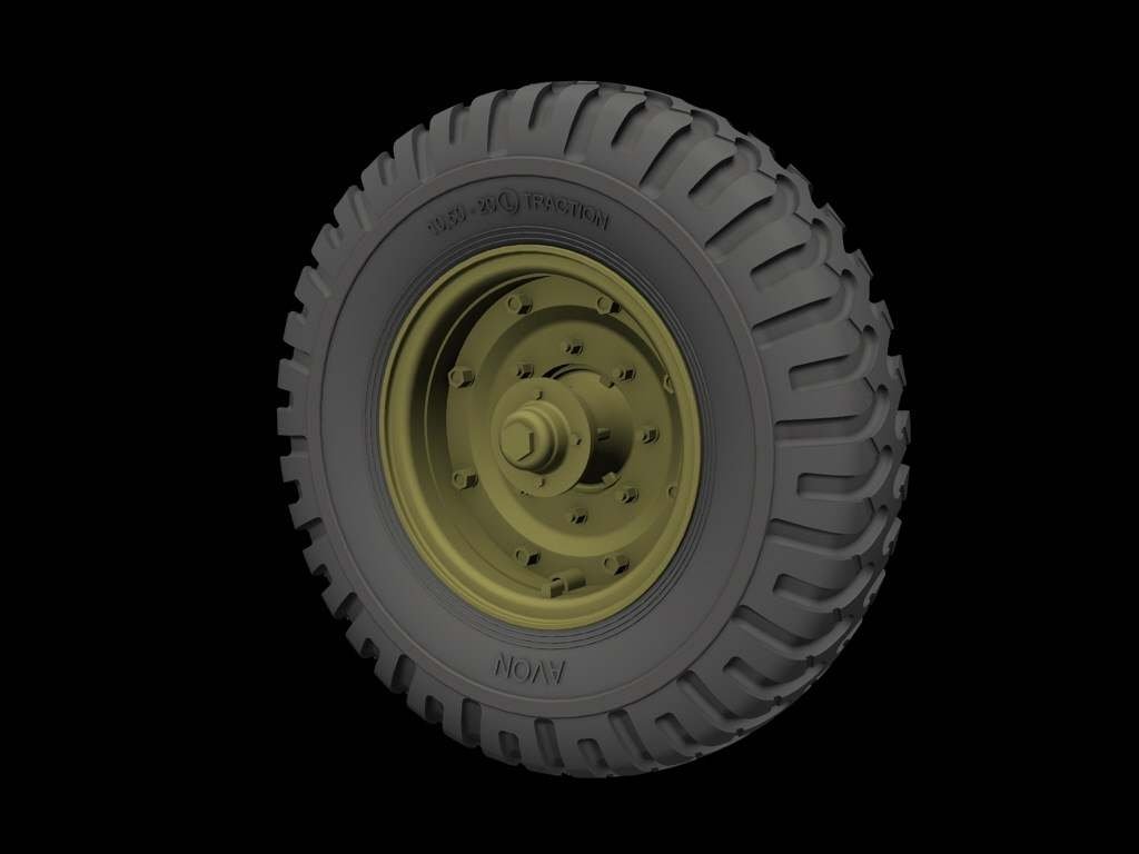 Panzer Art RE35-611 Fordson WOT 6 roues de route (AVON) 1/35