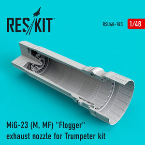 RESKIT RSU48-0185 MIG-23 (M, MF) BUSE D&amp;#39;ÉCHAPPEMENT &amp;quot;FLOGGER&amp;quot; POUR KIT TRUMPETER 1/48 – image 2