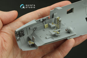 Quinta Studio QD48494 B-26B/C Marauder Intérieur coloré imprimé en 3D sur papier décalcomanie (ICM) 1/48 – Bild 11