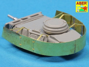 Aber 72A10 Osłony wieży do PzKpfw III / Turret skirts for PzKpfw III 1/72 – zdjęcie 5