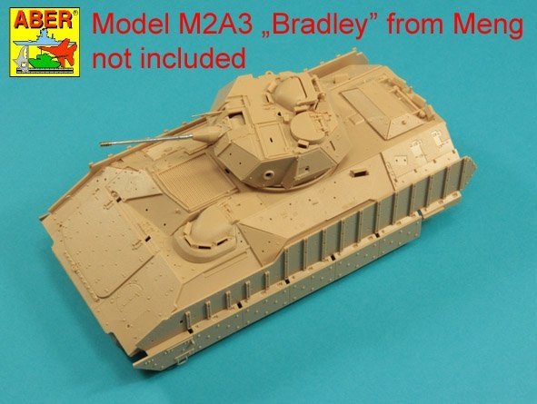 Ensemble de canons Aber 35L-292 : canon de 25 mm M242 Bushmaster Late flûté et canon de 7,62 mm M240 pour M2A3 Bradley ou LAV 25 1/35 – image 12