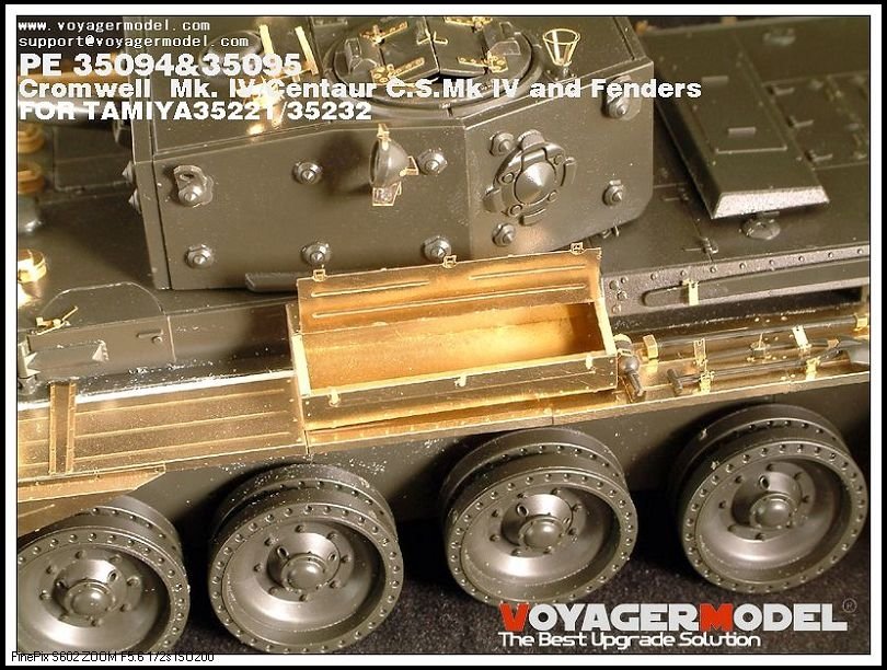 Maquette Voyager PE35094 Cromwell Mk. IV/Centaur CSMk IV (pour TAMIYA 35221/35232) 1/35  – immagine 10