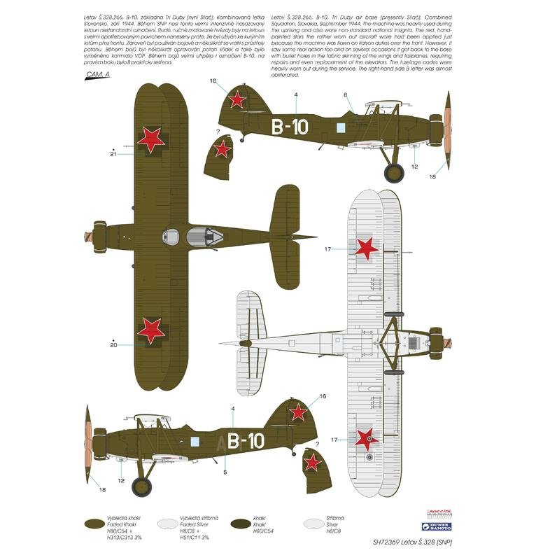 Special Hobby 72369 Letov S.328 Soulèvement national slovaque 1/72 – image 13