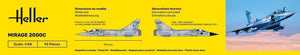 Heller 56426 Kit de démarrage - Mirage 2000C 1/48 – Bild 5