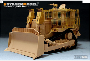 Maquette Voyager PE35604 Bulldozer blindé moderne IDF D9R avec blindage à lames POUR MENG SS-002 1/35 – image 2