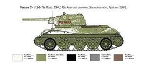 Italeri 6570 T-34/76 mod. 1943 1/35 – immagine 7