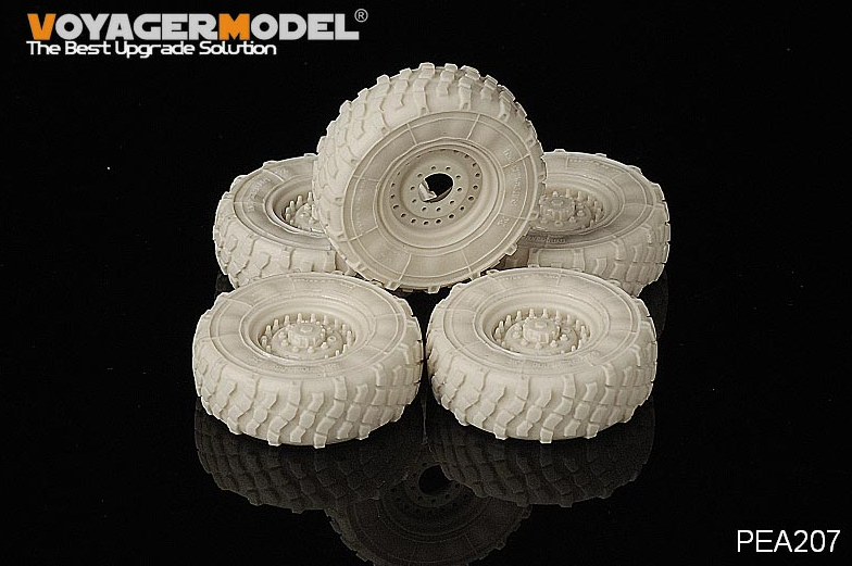 Roues de route Voyager Model PEA207 M1078/M1083/M1084 de l&amp;#39;armée américaine moderne (pour TRUMPETER) 1/35 – image 3