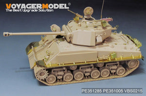 Maquette Voyager PE351285 WWII US M4A3E8 Version initiale Thunderbolt VII HVSS Basic pour RFM 5092 1/35 – immagine 7