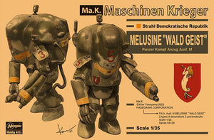 Hasegawa 64128 Mélusine « Wald Geist » Panzer Kampf Anzug Ausf M 1/35