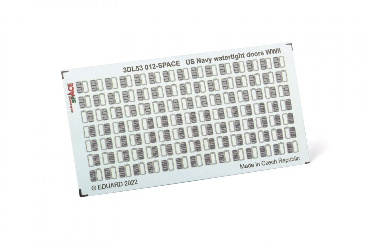 Eduard 3DL53012 Portes étanches de l&amp;#39;US Navy Seconde Guerre mondiale SPACE 1/350 – immagine 2