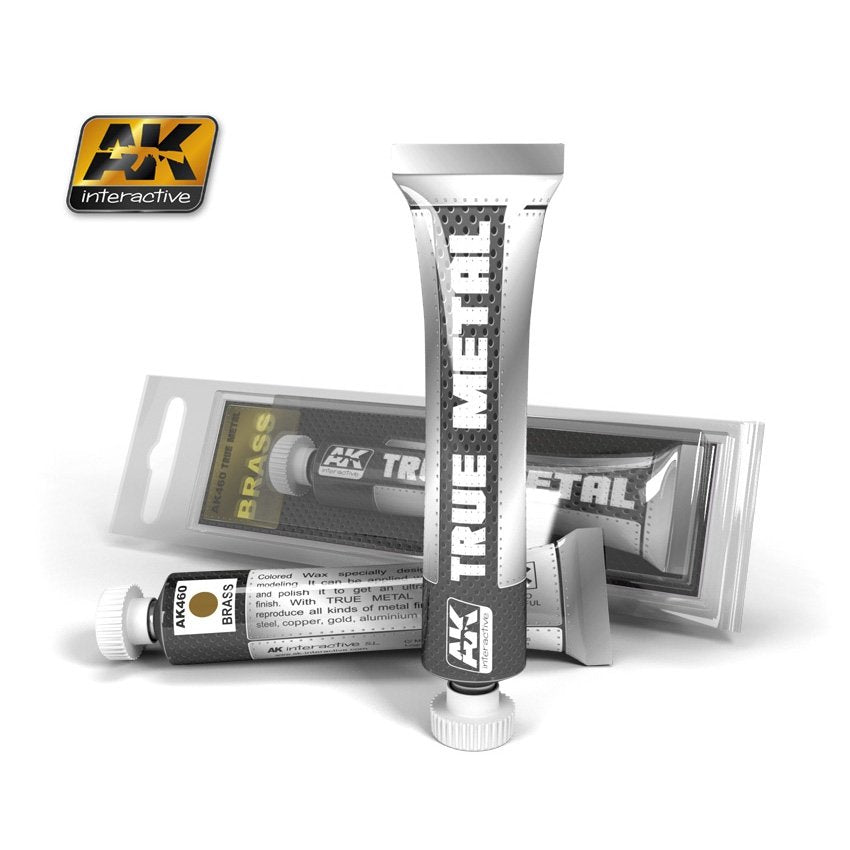 AK Interactive AK461 True Metal Gun Metal 