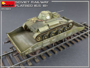 MiniArt 35303 Plateau ferroviaire soviétique 16,5-18t (1/35) – imagen 12