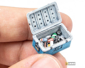 Modèle imprimé en 3D Liang 0414 Mini-bar et congélateur 1/35 – Bild 5