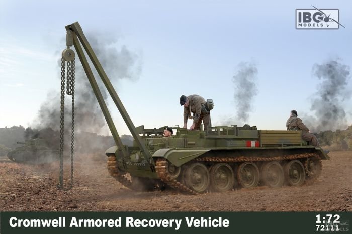 IBG 72111 Véhicule blindé de dépannage Cromwell 1/72