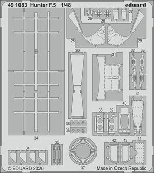 Eduard 491083 Hunter F.5 1/48 AIRFIX – zdjęcie 2