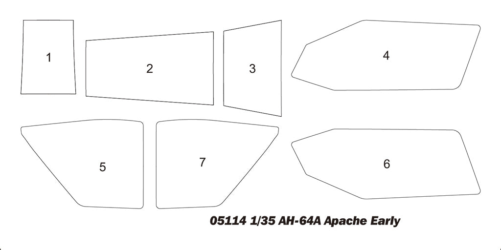 Trumpeter 05114 AH-64A Apache Early 1/35 – imagen 20
