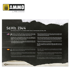 AMMO of Mig Jimenez 6015 GUIDE ILLUSTRÉ DES VÉHICULES ALLEMANDS DE LA FIN DE LA SECONDE GUERRE MONDIALE (Anglais, Espagnol) – image 7