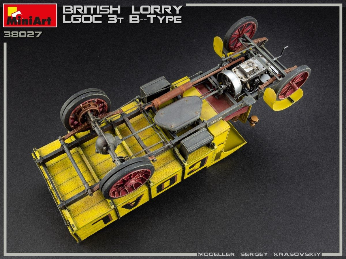 MiniArt 38027 CAMION BRITANNIQUE 3T LGOC B-TYPE 1/35 – image 7