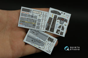 Intérieur coloré imprimé en 3D sur papier décalcomanie Quinta Studio QD32188 F-104J (Italeri) 1/32 – immagine 2