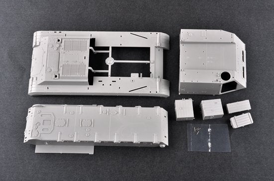 Lanceur Trumpeter 01024 Ex-Soviétique 2P19 avec missile R-17 SS-1C SCUD B du système de missiles 8K14 – Bild 7