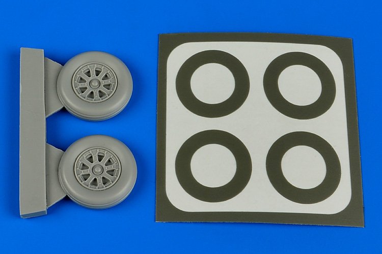 Masques de peinture pour roues Aires 4649 F4U-5 Corsair 1/48 Hobby boss