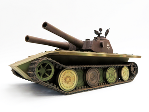 Modelcollect UA35011 Poing de guerre, char lourd allemand E-60 de la Seconde Guerre mondiale avec deux canons d&amp;#39;assaut de 128 mm, échelle 1/35 – image 10