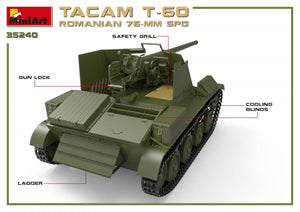 MiniArt 35240 KIT INTÉRIEUR SPG TACAM T-60 ROUMAIN 76 mm 1/35 – immagine 8