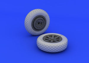 Roues Eduard 632052 F4U-1 à motif diamant 1/32 Tamiya – image 2