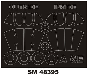 Montex SM48395 A-6E INTRUDER HOBBY BOSS