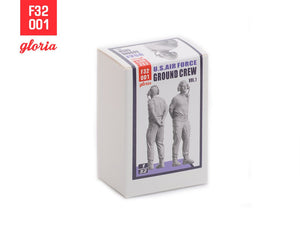 Gloria F32001 Équipe au sol de l&amp;#39;US Air Force vol.1 Figurines imprimées en 3D à l&amp;#39;échelle 1/32 – immagine 6