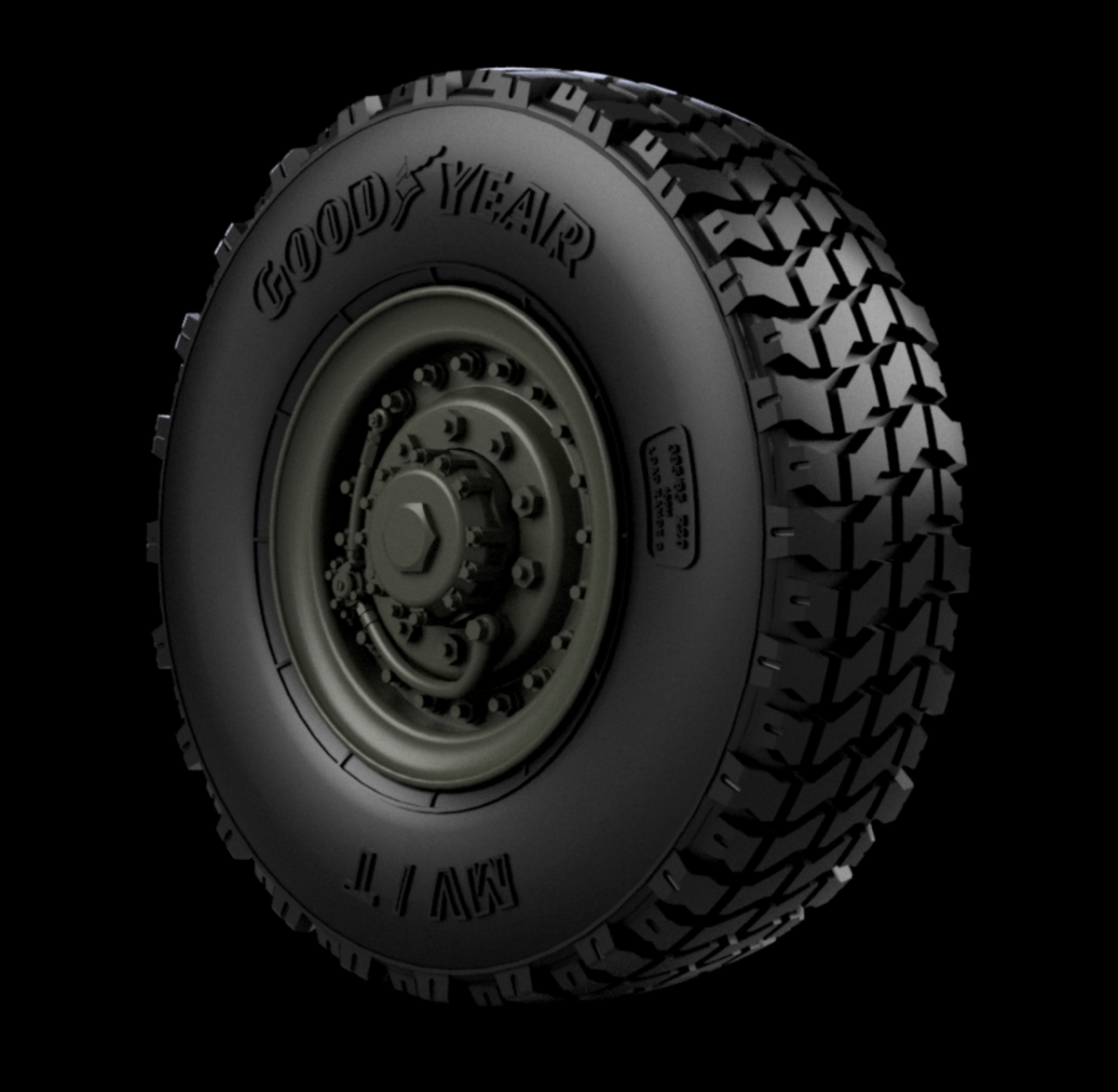 Panzer Art RE35-706 Roues de route M1078 LMTV (Goodyear) 1/35