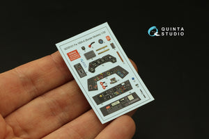 Quinta Studio QD35101 FW 190A-6 3D-Printed &amp;amp; coloured Interior on decal paper (Border Model) 1/35 – zdjęcie 4