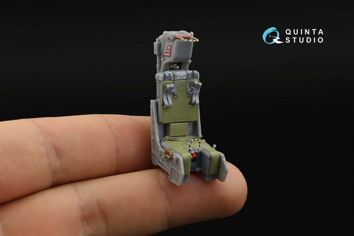 Intérieur imprimé en 3D et coloré sur papier décalcomanie Quinta Studio QD32106 A-6E Intruder (Trumpeter) 1/32 – Bild 10