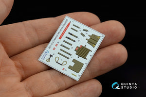 Intérieur imprimé en 3D et coloré sur papier décalcomanie Quinta Studio QD48292 AV-8A Late (Kinetic) 1/48 – image 6