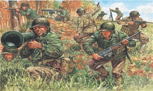 Italeri 6046 Infanterie américaine (1/72)