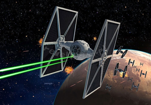 Revell 06782 Star Wars The Mandalorian Outland Tie Fighter 1/72 – imagen 3
