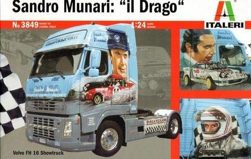 Italeri 3849 Volvo FH 16 Sandro Munari le Drago (1/24)