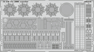 Eduard 72579 Fw 200C extérieur 1/72 TRUMPETER