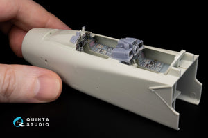 Intérieur imprimé en 3D et coloré sur papier décalcomanie (Revell) pour le Tornado IDS allemand de Quinta Studio QDS+48054 (petite version) (avec pièces en résine imprimées en 3D) 1/48 – image 14