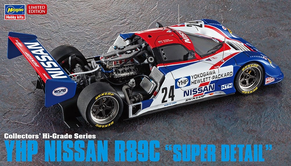 Hasegawa CH54 Collectors&amp;#39; Hi-Grade Series YHP Nissan R89C « Super Detail » 1/24